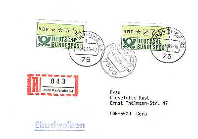 5 + 275 Pfennig