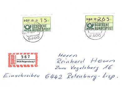 15 + 265 Pfennig