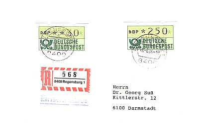 30 + 250 Pfennig