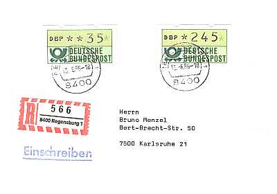 35 + 245 Pfennig