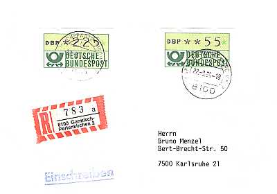 55 + 225 Pfennig