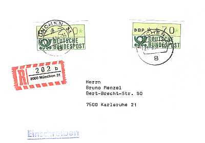 70 + 210 Pfennig